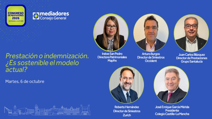 El Congreso de Mediadores 2026 analizará la evolución del modelo de respuesta ante el siniestro