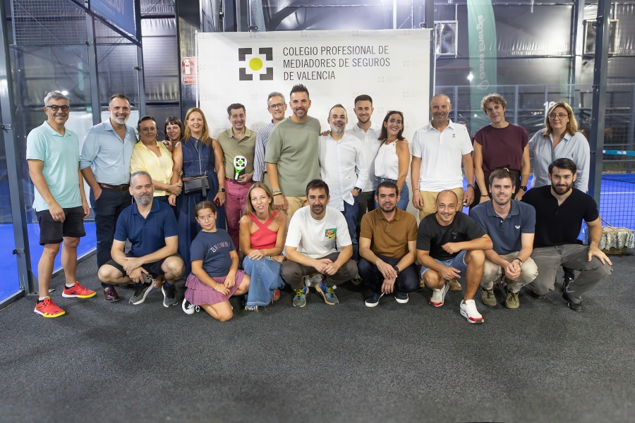El Colegio de Valencia celebra la décima edición de su torneo anual de pádel