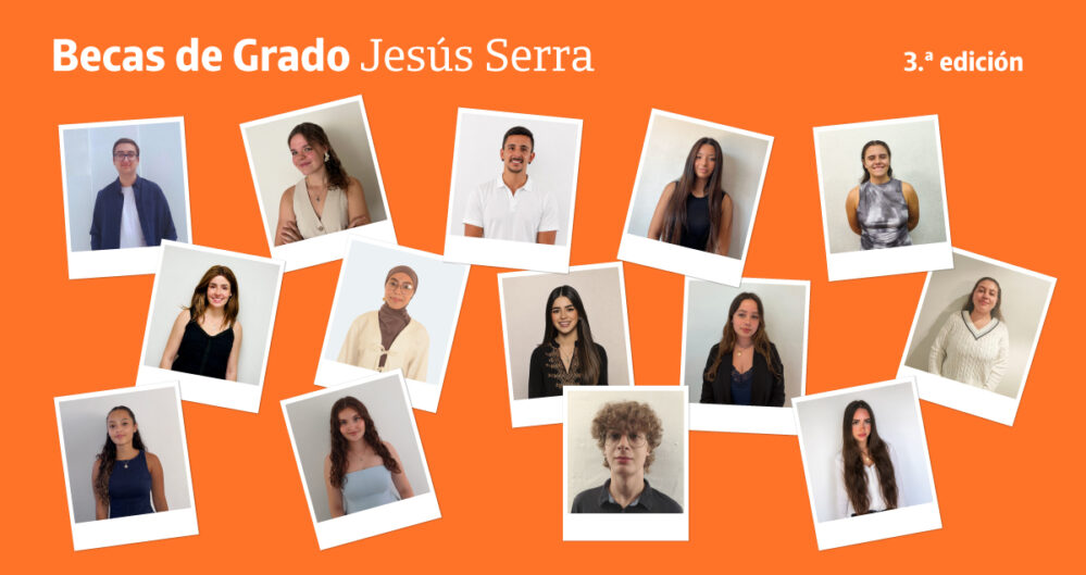 Fundación Occident amplía a 14 las Becas de Grado Jesús Serra y selecciona por primera vez a tres jóvenes con discapacidad.