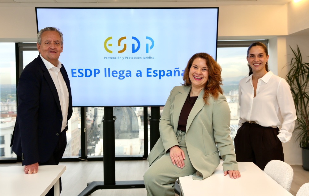 ESDP desembarca en España con un modelo de protección jurídica preventiva basado en IA, resolución amistosa y corredores de seguros.