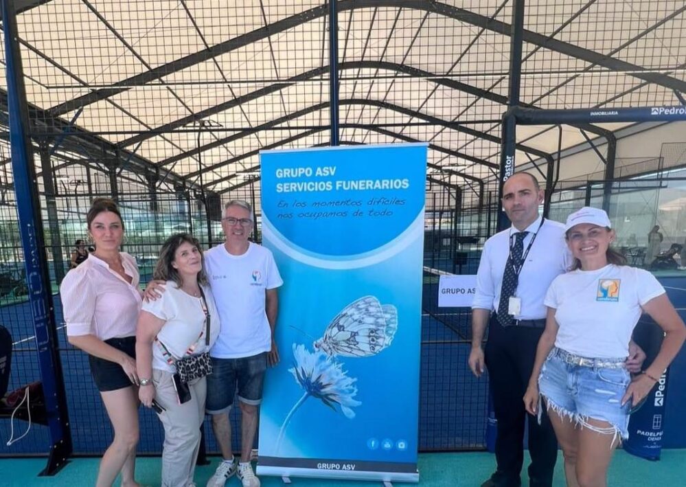 Grupo ASV y CEREBRUM celebran en Dénia el VI Torneo Benéfico de Pádel para apoyar a familias afectadas por daño cerebral adquirido.