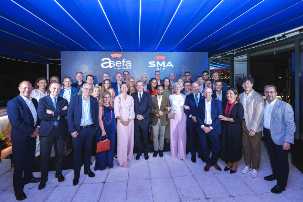 ASEFA inaugura la reforma de su sede central en Madrid con la presencia de Olivier Salleron, nuevo presidente del Grupo SMABTP.