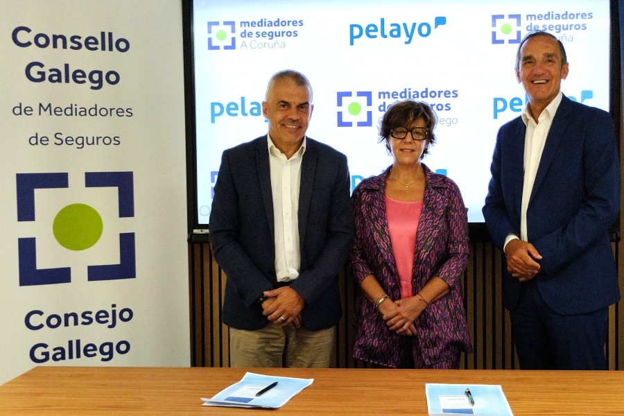 El Colegio de La Coruña y Pelayo refuerzan su relación institucional mediante la renovación de su acuerdo