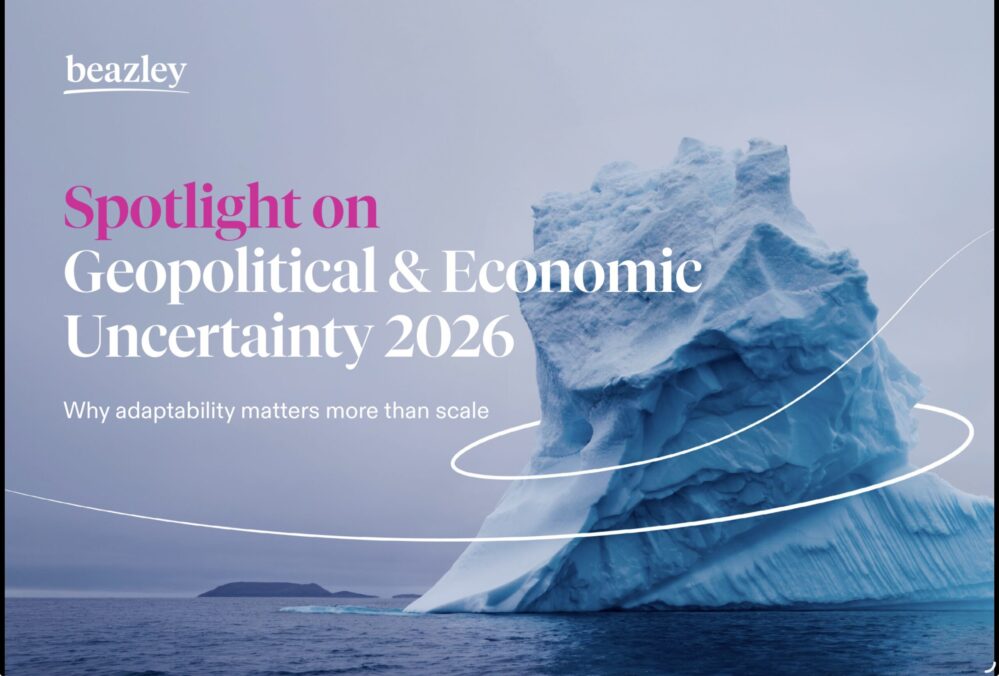 El informe Risk & Resilience 2026 de Beazley revela cómo la incertidumbre geopolítica, el talento y la ciberseguridad condicionan a las empresas españolas.