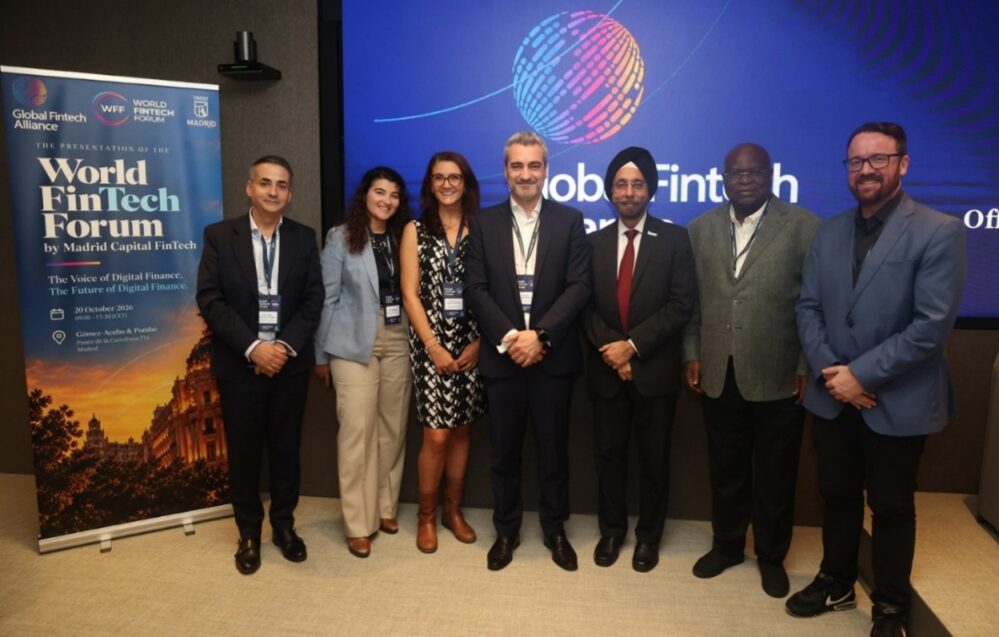 La Global FinTech Alliance presenta el World FinTech Forum 2027 en Madrid, una de las ciudades candidatas a albergar su sede global.