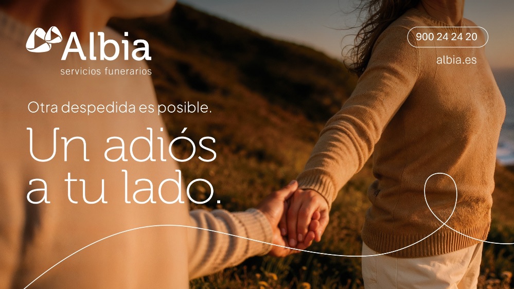 Grupo Albia presenta ‘Un adiós a tu lado’, una campaña que pone el acompañamiento y el cuidado de las familias en el centro de la despedida.