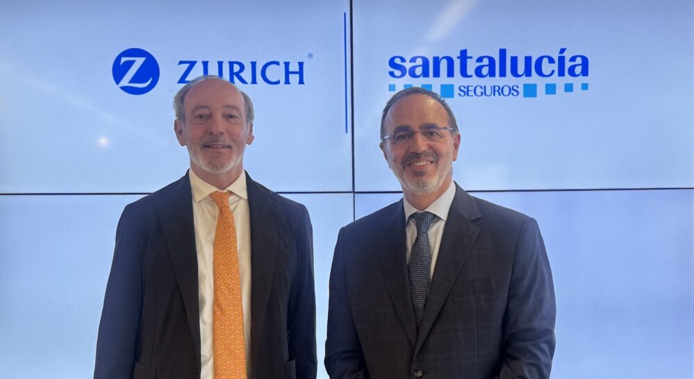 Santalucía y Zurich firman una alianza de coaseguro para comercializar seguros de Autos, Decesos y Mascotas a partir de 2027.
